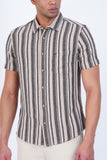 MULTI STRIPED CASUAL SHIRT