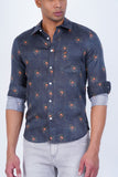 MEN PRINTED CASUAL SHIRT