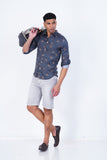 MEN PRINTED CASUAL SHIRT