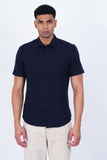 MOCKLENO NAVY STRIPED CASUAL SHIRT