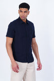 MOCKLENO NAVY STRIPED CASUAL SHIRT