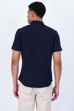 MOCKLENO NAVY STRIPED CASUAL SHIRT