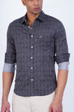 MEN FLORAL PRINT CASUAL SHIRT