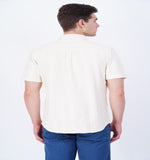 COTTON JACQUARD CASUAL SHIRT