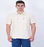 COTTON JACQUARD CASUAL SHIRT