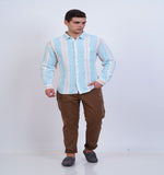 COTTON MOCKLENO MULTI STRIPED CASUAL SHIRT