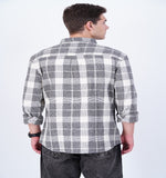 COTTON GRINDLE CHECKED CASUAL SHIRT