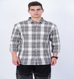 COTTON GRINDLE CHECKED CASUAL SHIRT
