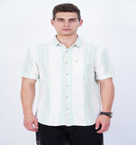 COTTON MOCKLENO STRIPED CASUAL SHIRT