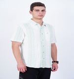 COTTON MOCKLENO STRIPED CASUAL SHIRT
