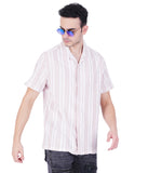 COTTON LINEN CUBAN COLLAR CASUAL SHIRT