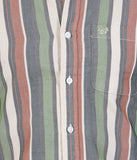 COTTON BLEND MULTI STRIPE CASUAL STRIPE