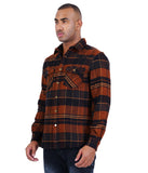 COTTON MULTI HEAVY FABRIC SHIRT