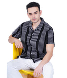 CUBAN COLLAR CASUAL SHIRT