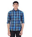 COTTON CHECKED CASUAL SHIRT
