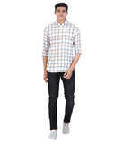 COTTON CHECKS SLIM FIT CASUAL SHIRT