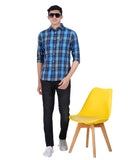 COTTON CHECKED CASUAL SHIRT