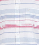 COTTON HORIZENTAL STRIPE CASUAL SHIRT