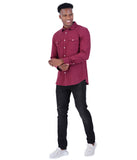 COTTON SOLID MILANGE CASUAL SHIRT