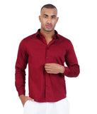 COTTON SATIN FORMAL SHIRT