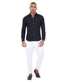 COTTON CHECKED CASUAL SHIRT