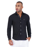 COTTON CHECKED CASUAL SHIRT