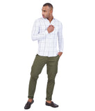 COTTON CHECKED CASUAL SHIRT