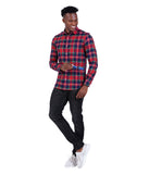 COTTON MULTI CHECKED CASUAL SHIRT