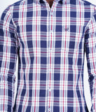 COTTON CHECKS SLIM FIT CASUAL SHIRT