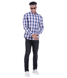 COTTON CHECKS SLIM FIT CASUAL SHIRT
