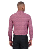 COTTON PEACH JAQUARD PREMIUM SHIRT