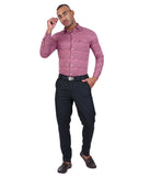 COTTON PEACH JAQUARD PREMIUM SHIRT