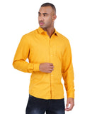 COTTON TEXTURED DOBBY CASUAL SHIRT