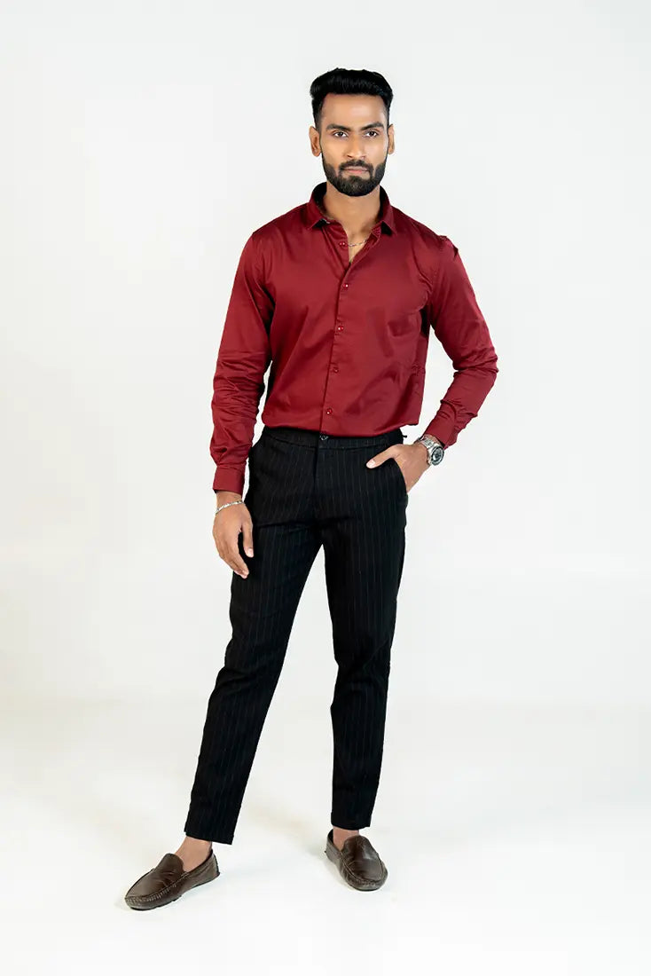 Brick Red Classic Shirt