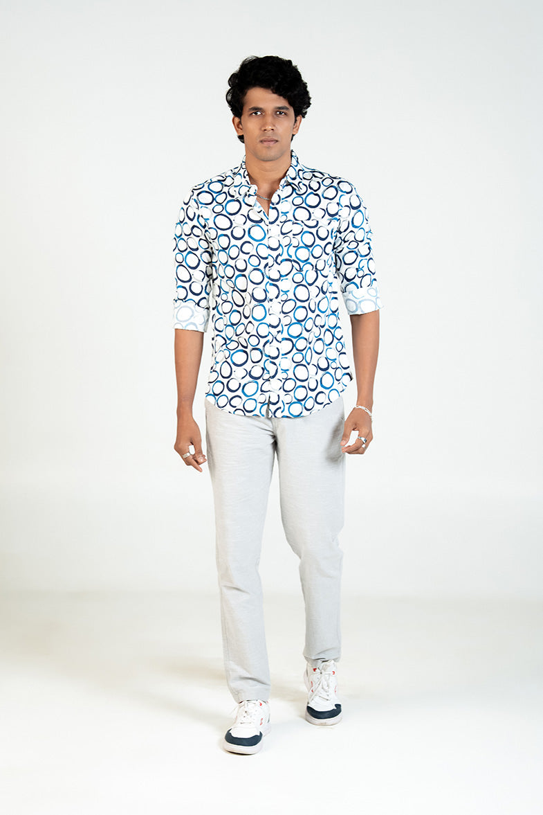 Ocean Ring Print Shirt