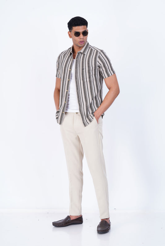 MULTI STRIPED CASUAL SHIRT