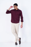 MEN SATIN FORMAL SHIRT