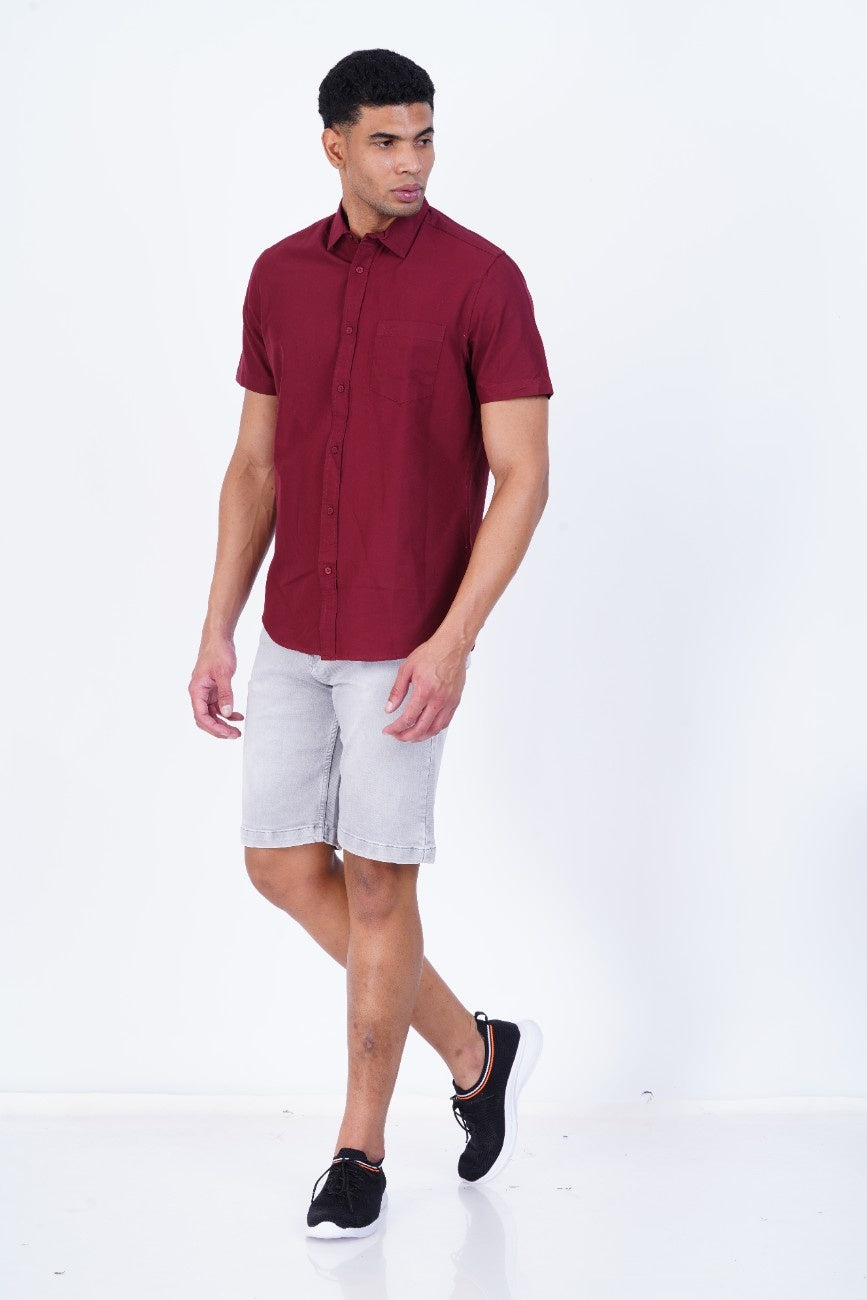 Wine Red Classic Shirt