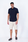 MOCKLENO NAVY STRIPED CASUAL SHIRT