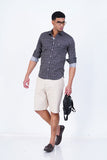 MEN FLORAL PRINT CASUAL SHIRT