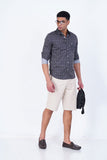 MEN FLORAL PRINT CASUAL SHIRT