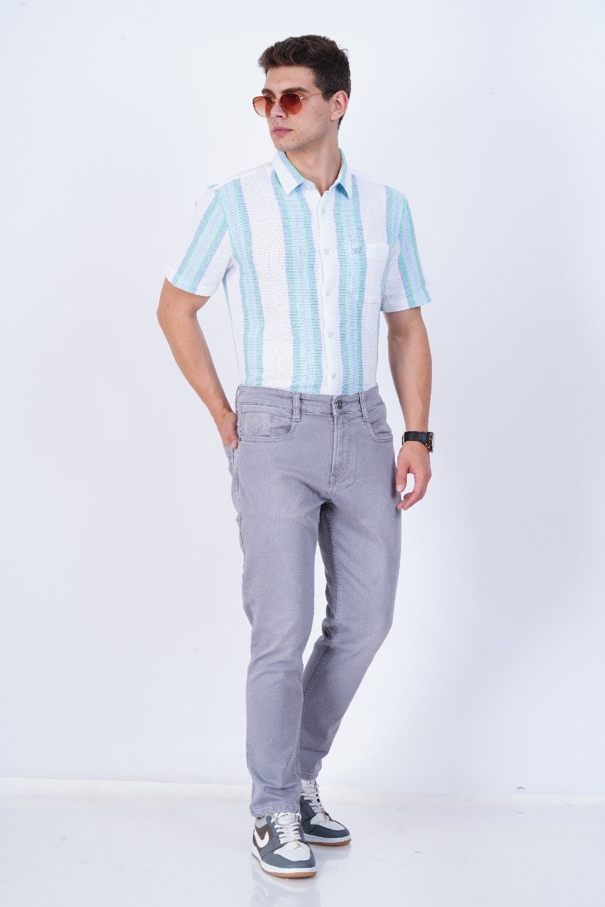 Steel Grey Jeans