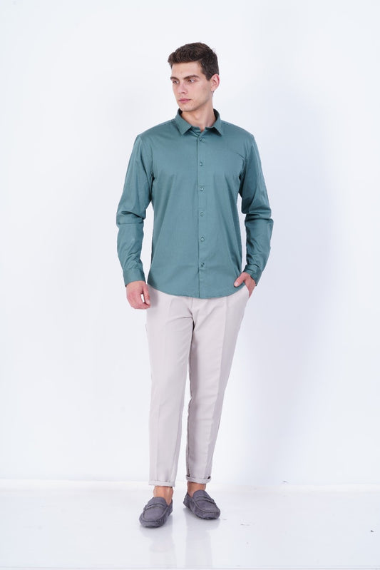 MEN SATIN FORMAL SHIRT