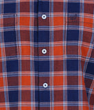 COTTON DENIM CHECKED  CASUAL SHIRT