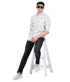 COTTON CHECKS  SLIM FIT CASUAL SHIRT
