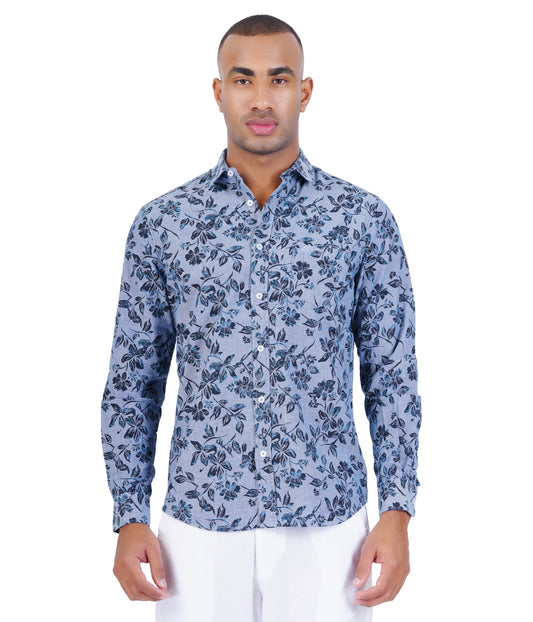 COTTON PRINTED  CASUAL SHIRT
