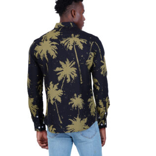 Shirt black & Mustard