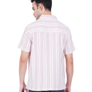Shirt white and pink Stripes