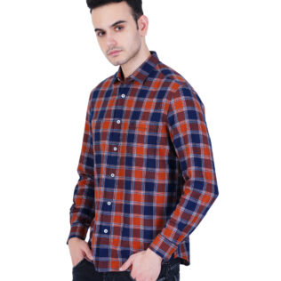 Shirt red and blue checks