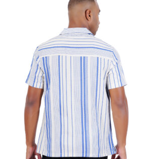 Shirt  grey and white stripes